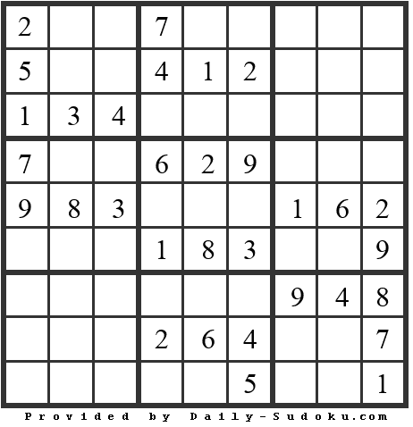 Daily Sudoku