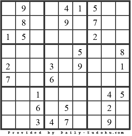 Daily Sudoku