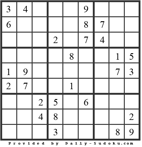 Daily Sudoku