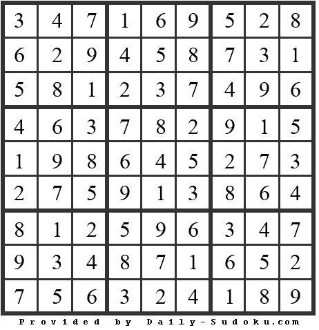 Daily Sudoku