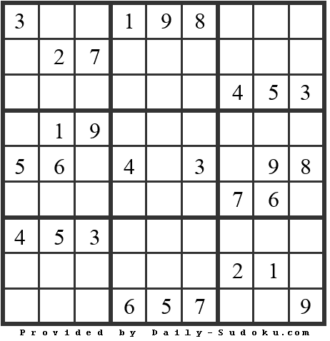 Daily Sudoku