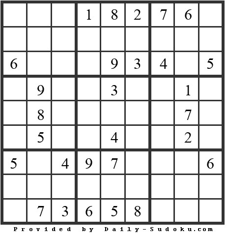 Daily Sudoku