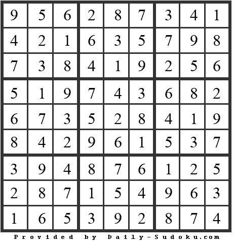 Daily Sudoku