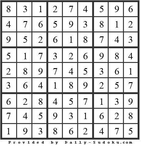 Daily Sudoku