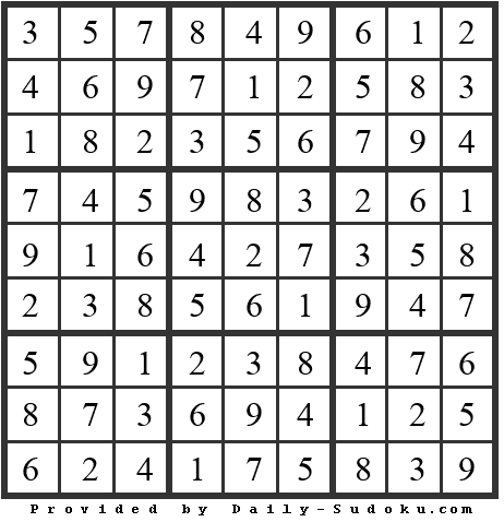 Daily Sudoku