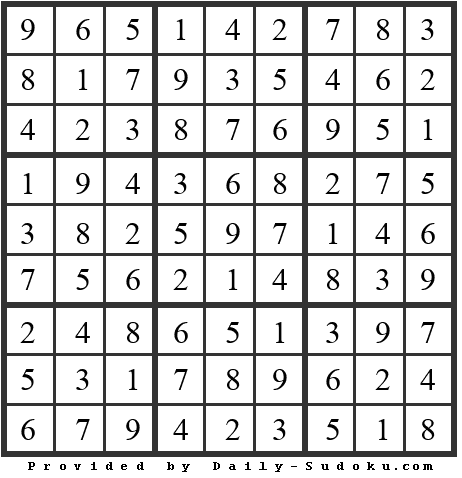 Daily Sudoku