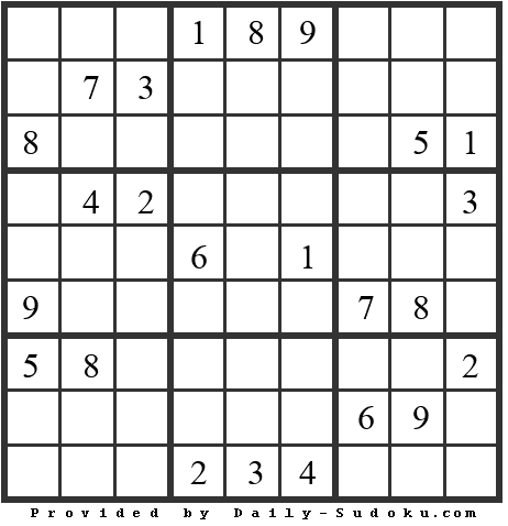 Daily Sudoku