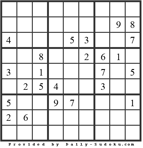 Daily Sudoku