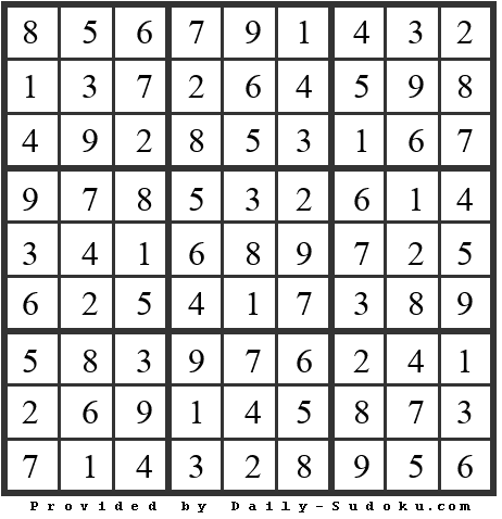 Daily Sudoku