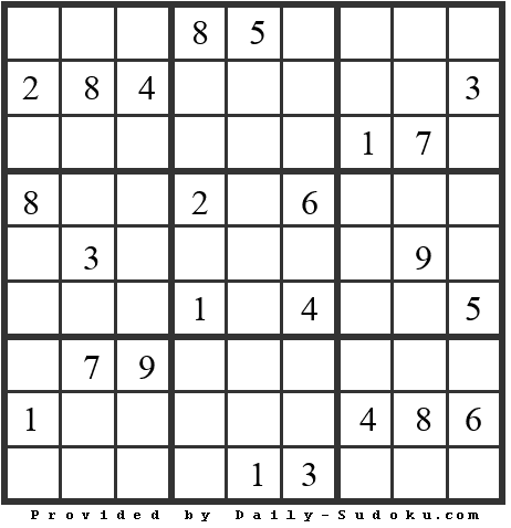 Daily Sudoku