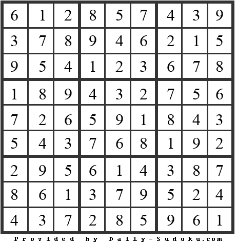 Daily Sudoku