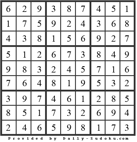 Daily Sudoku
