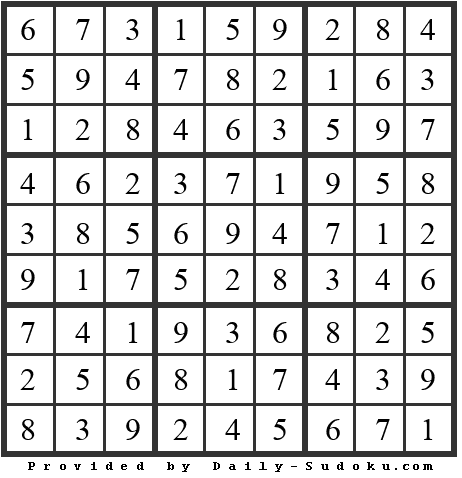 Daily Sudoku