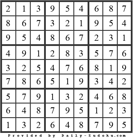 Daily Sudoku