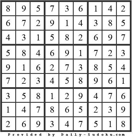 Daily Sudoku
