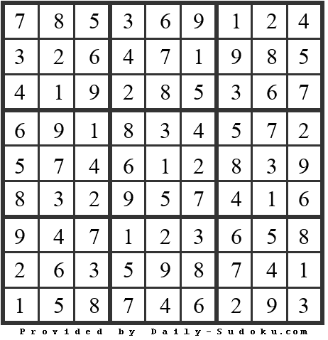 Daily Sudoku