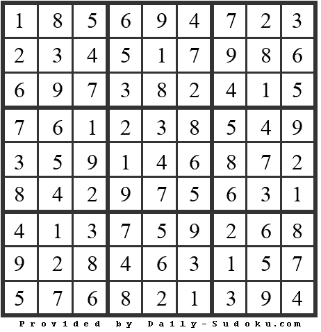 Daily Sudoku