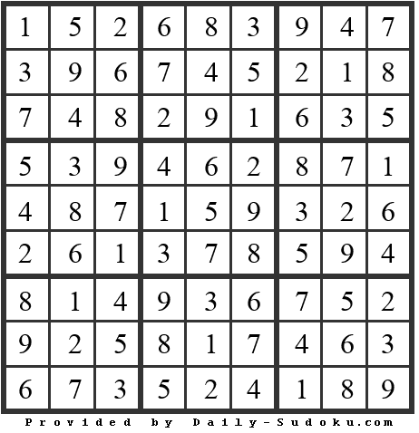 Daily Sudoku