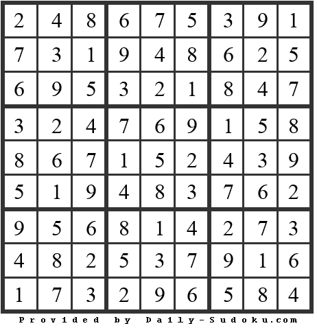 Daily Sudoku