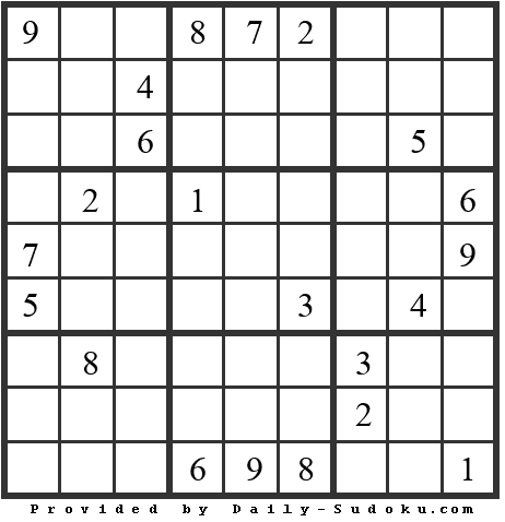 Daily Sudoku