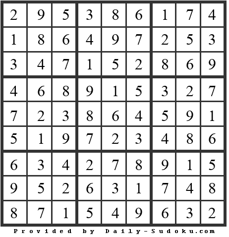 Daily Sudoku
