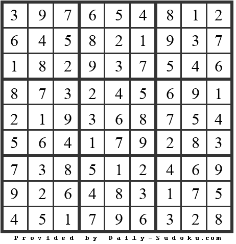 Daily Sudoku