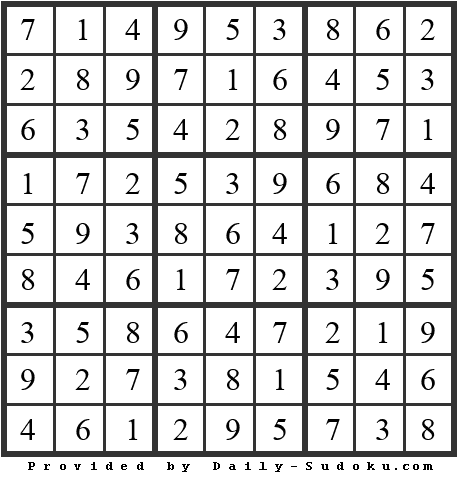 Daily Sudoku