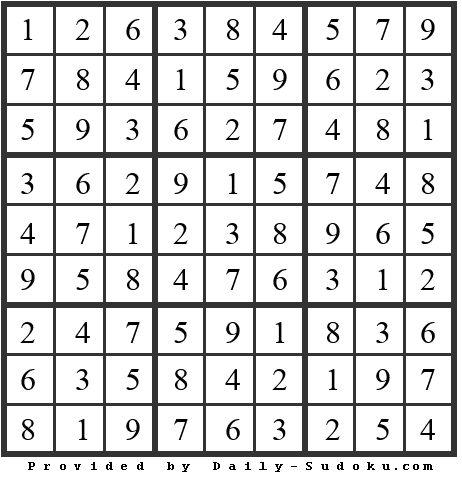 Daily Sudoku