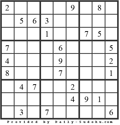 Daily Sudoku