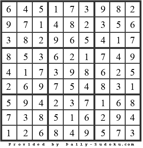 Daily Sudoku
