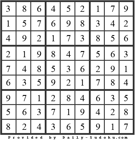 Daily Sudoku