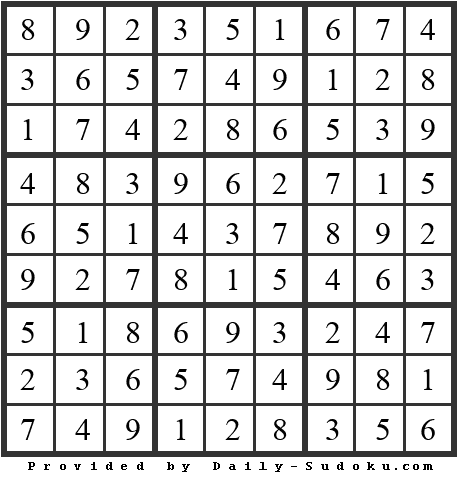 Daily Sudoku