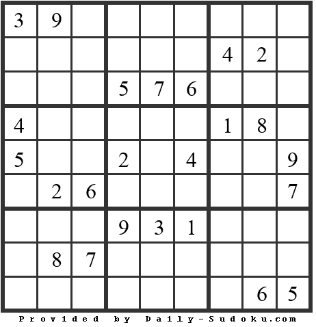 Daily Sudoku