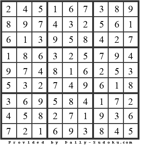 Daily Sudoku