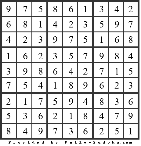 Daily Sudoku