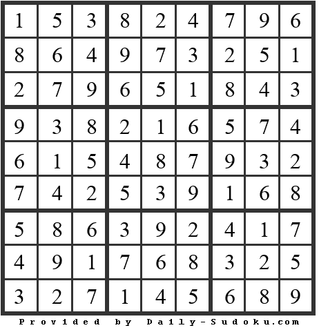 Daily Sudoku