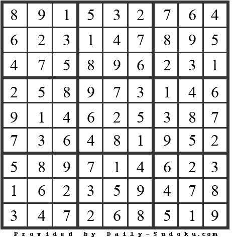 Daily Sudoku