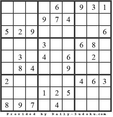 Daily Sudoku