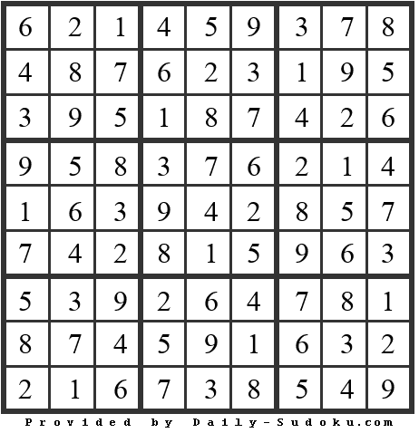 Daily Sudoku