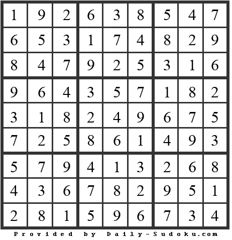 Daily Sudoku