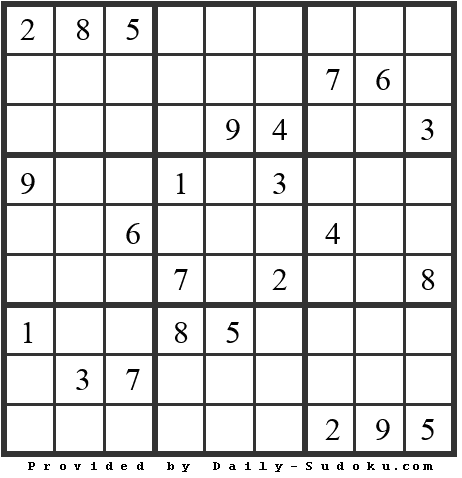 Daily Sudoku