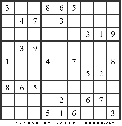 Daily Sudoku