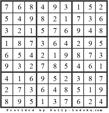 Daily Sudoku