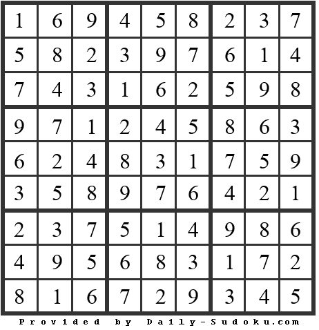 Daily Sudoku