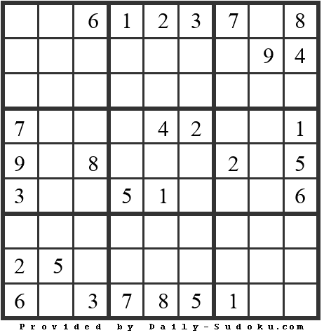 Daily Sudoku