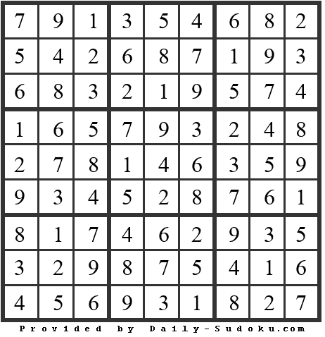 Daily Sudoku