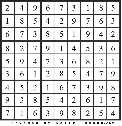 Daily Sudoku