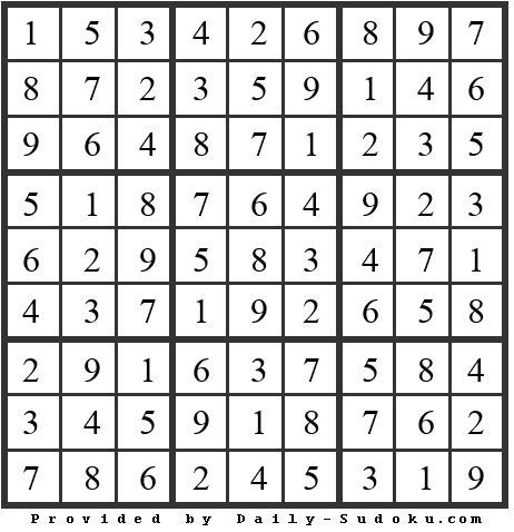 Daily Sudoku
