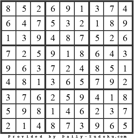 Daily Sudoku