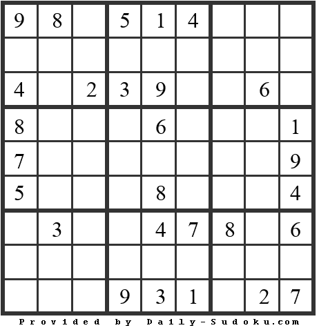 Daily Sudoku